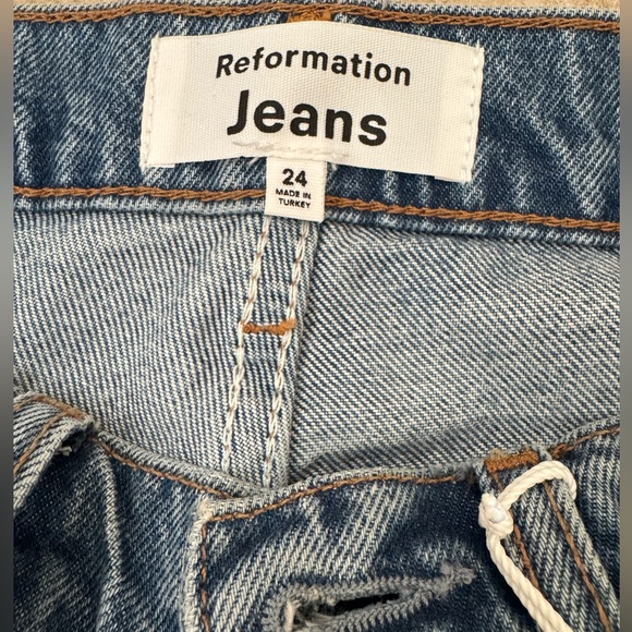 Reformation Blue Jeans - Picture 7 of 8
